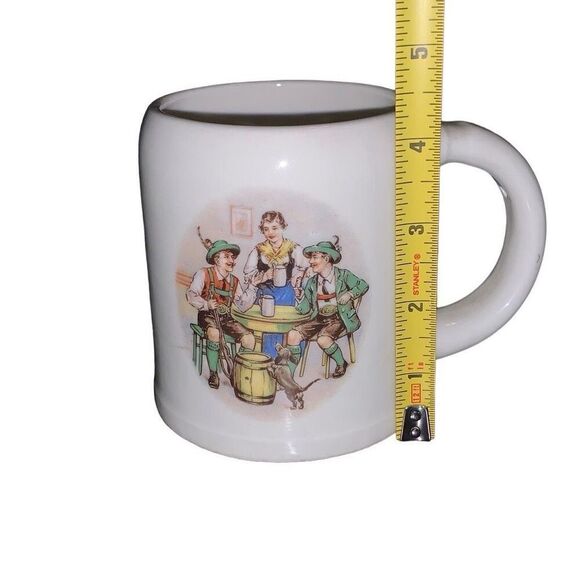 Vintage Erphila Czechoslovakia Stein Pub Theme 1/2 Liter Mug Beer Classic Style - Picture 11 of 11